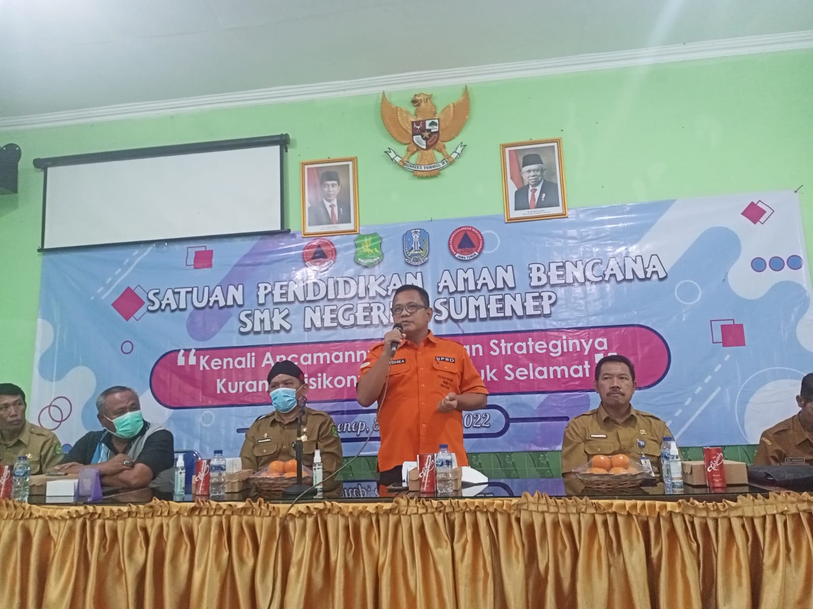 Kepala Bidang Pencegahan dan Kesiapsiagaan BPBD Provinsi Jawa Timur Andhika Nurrachmad Sudigda