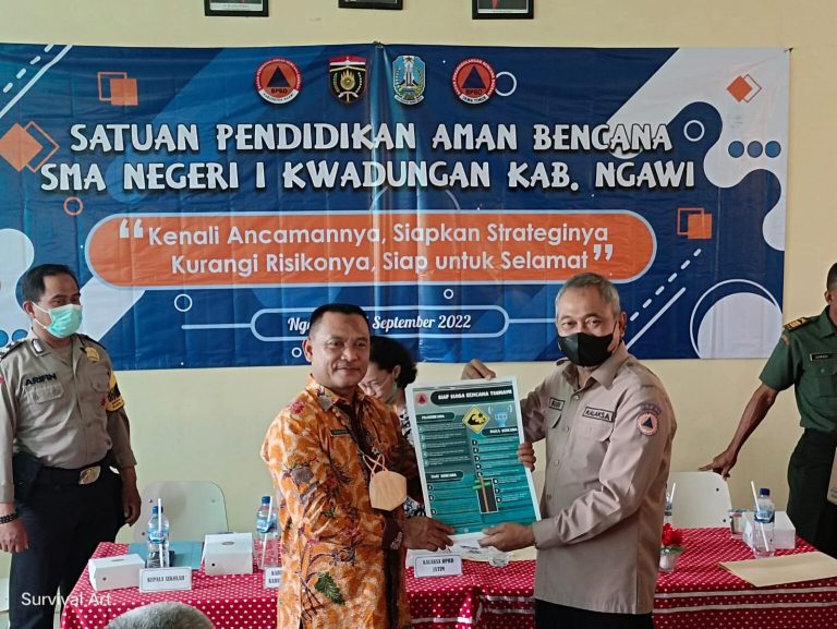 SPAB Sasar Sekolah Lokasi Banjir Tahunan Di Ngawi