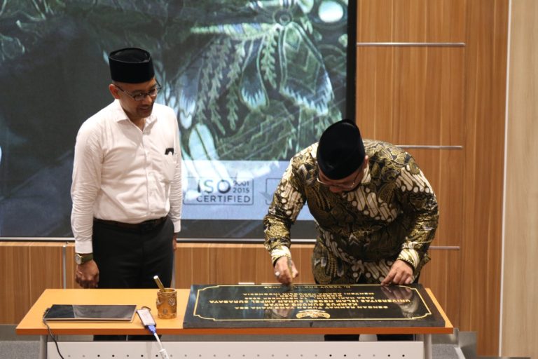 Gedung Baru Diresmikan Menag, UINSA Jadi Kampus Canggih Dan Terintegrasi