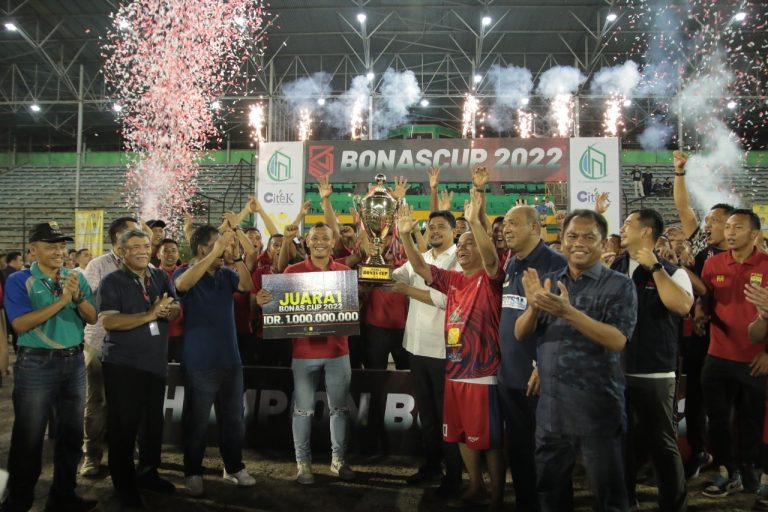 Juarai Bonas Cup 2022, PSAD Bukit Barisan Raih Hadiah 1 Miliar