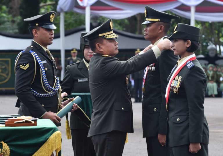 Hari Ini, KASAD Lantik 1.092 Perwira Muda
