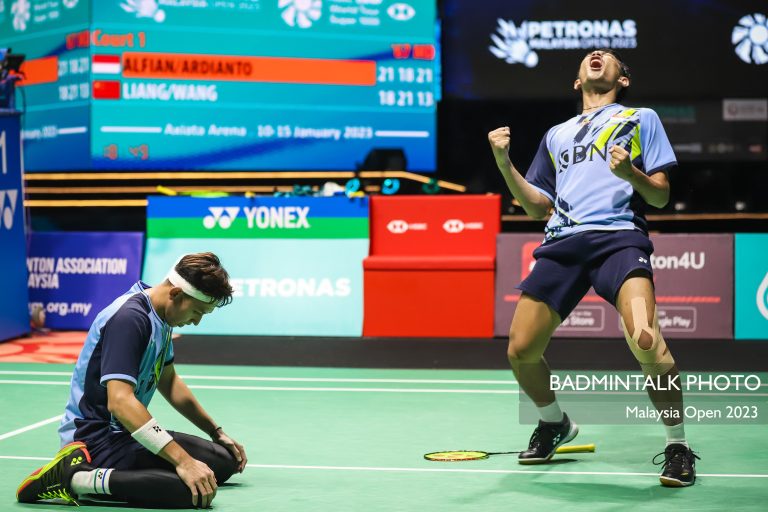 Juarai Malaysia Open 2023, Fajar/Rian Jadi Ganda Putra Pertama Sapu Bersih Level Turnamen Dunia