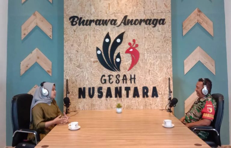 Korem 081/DSJ Launching Podcast “Gesah Nusantara” Di Hari Penerangan TNI AD