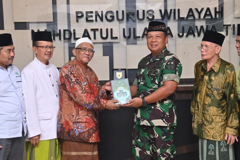 Sowan PWNU Jatim, Pangdam V/Brawijaya Didoakan Mampu Emban Tugas Dan Amanah