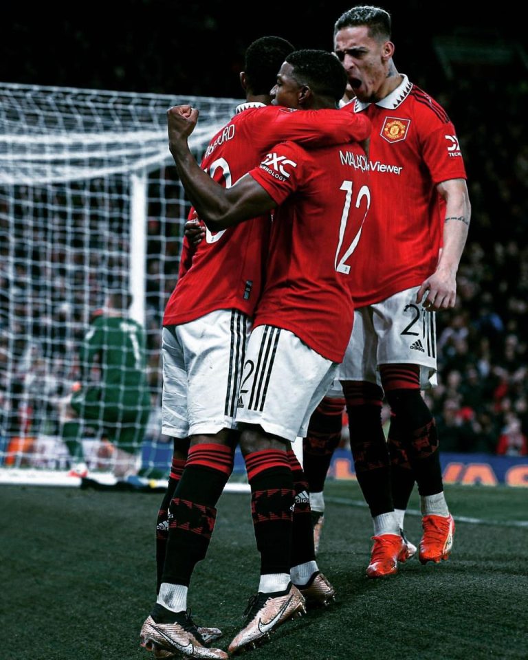 Libas Everton 3-1, MU Terus Melaju Di FA Cup