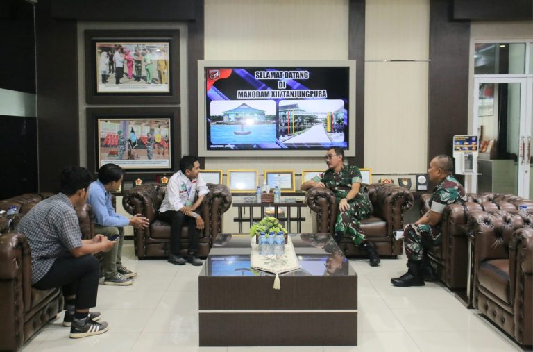 Pangdam XII/Tpr Audiensi Dengan Pengurus Wilayah KAMMI Kalbar