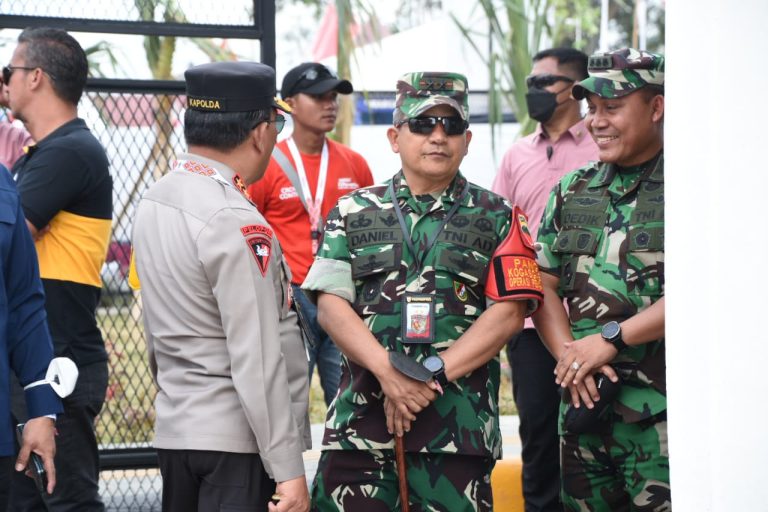 Sambut Kedatangan Presiden Jokowi, Pangdam 1/BB Pastikan Keamanan Dan Kondusifitas Gelaran F1H20