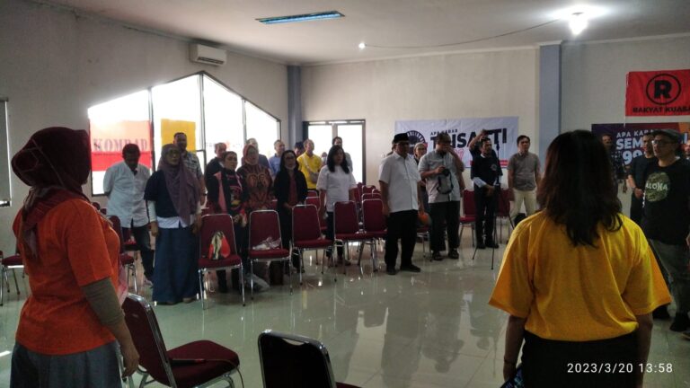 Silaturahmi Dan Konsolidasi Demokrasi Aktivis 98 Hasilkan 5 Poin Evaluasi 25 Tahun Reformasi 98