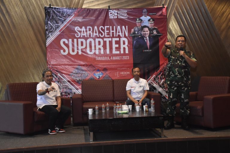 Jadi Bapaknya Para Suporter, Pangdam V Brawijaya: InsyaAllah, Suporter Jatim Damai Dan Damai!