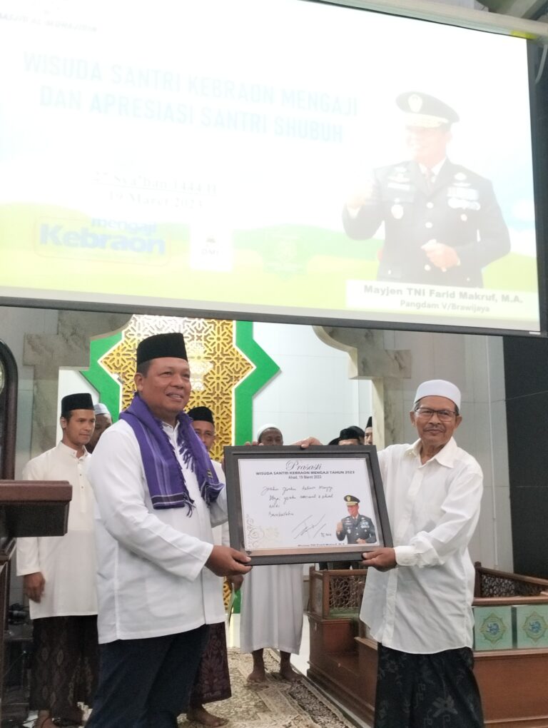 Pangdam V Brawijaya: Masjid Adalah Center of Gravity Kegiatan Masyarakat