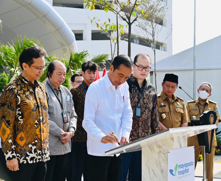 Resmikan Mayapada Hospital Bandung, Jokowi: Rp 165 T Devisa Berkurang Karena Masyarakat Berobat Keluar Negeri!