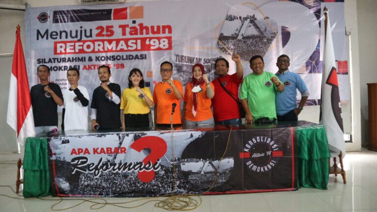 Lagi, Aktivis 98 Tegaskan Tolak Penundaan Pemilu Dan 3 Periode Masa Jabatan Presiden