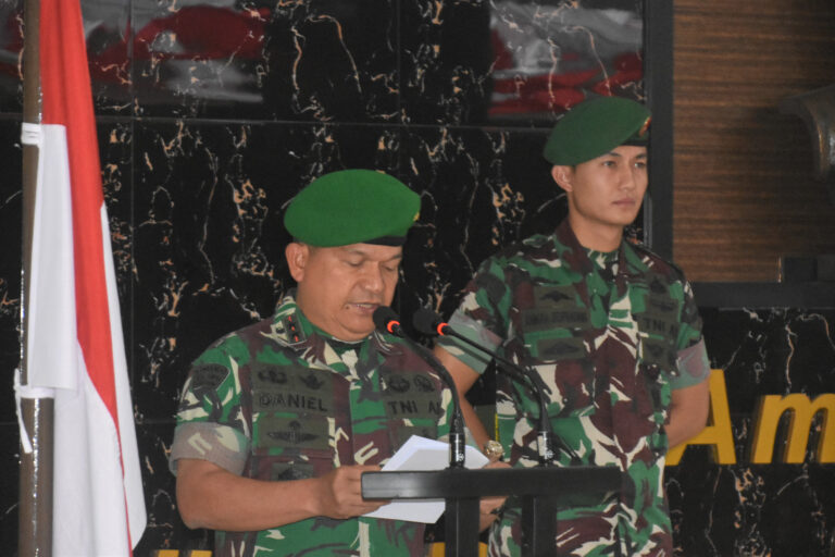 Pimpin Korps Raport Kenaikan Pangkat Perwiranya, Pangdam I/BB: Ini Bukan Hak, Tapi Penghargaan!