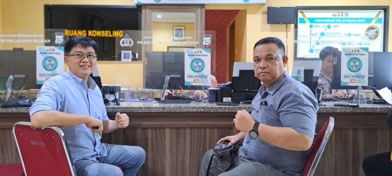 Aduh…..Diduga Pemalsuan Dokumen Authentic, Dirut PT VIP Dilaporkan Ke Polres Metro Jaksel