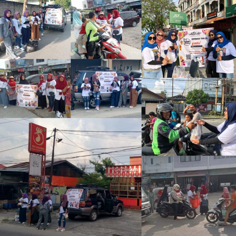 Peduli, Dunsanak Anies Pekanbaru Riau Berbagi Takjil Berkah Ramadhan