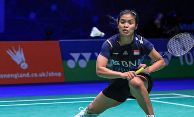 Pemain bulutangkis tunggal putri Indonesia Gregoria Mariska Tunjung