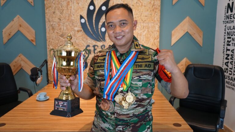Mengenal Pelda Arianto, Babinsa TNI AD dengan Segudang Medali Kejuaraan Menembak