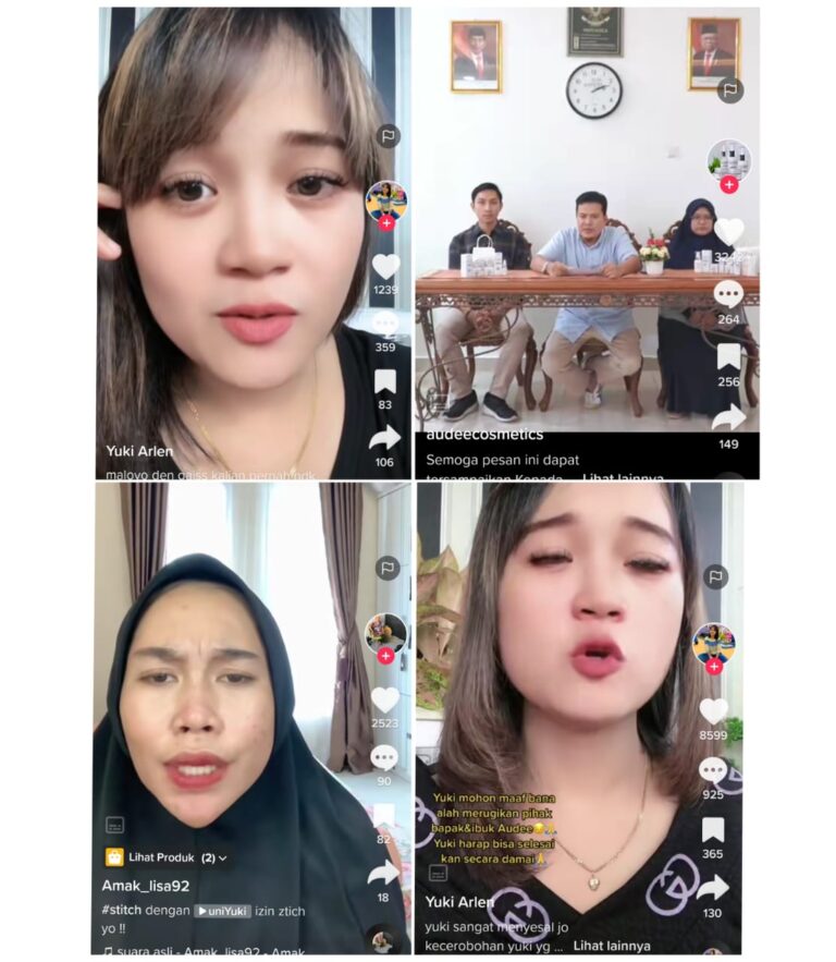 Tiktoker Ini Meminta Maaf Setelah Komentari Negatif Produk Audee Cosmetics