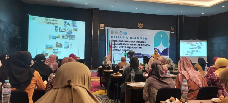 Tingkatkan Cakupan, Geliat Unair Tiga Hari Sosialisasikan Program Imunisasi Pada Fasyankes Swasta