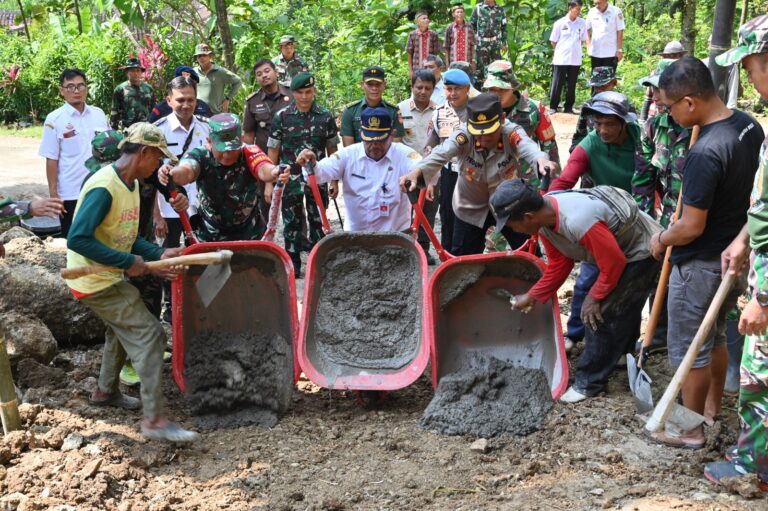 TMMD Sengkuyung Tahap I Kodim 0726/Sukoharjo Sasar Desa Kedungsono