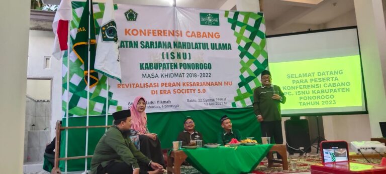 Ke Ponorogo, Ketua ISNU Jatim: Ikatan Sarjana Nahdlatul Ulama Harus Naik Kelas!