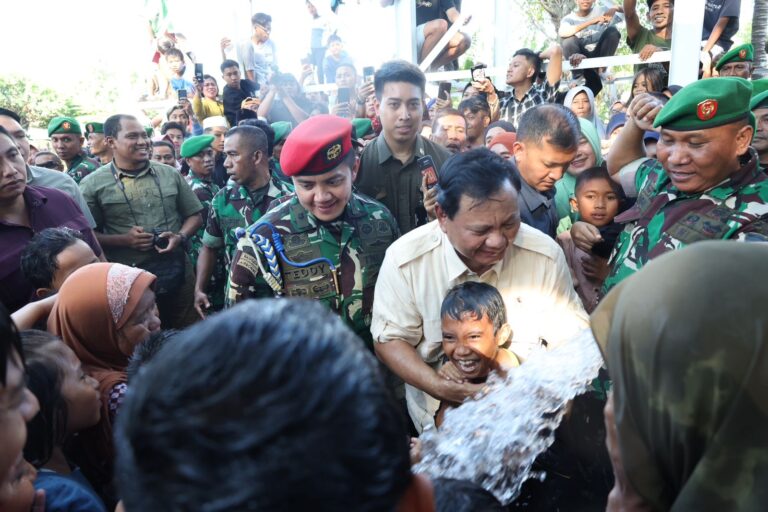 Resmikan 11 Titik Mata Air untuk Masyarakat Sumbawa, Prabowo: Tanpa Air Tidak Ada Peradaban!