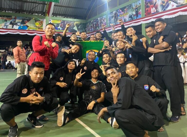 Berkat Sesanti Carathana Jitavina, Tim Pencak Silat Kodam XII/Tpr Juara Umum Kedua Kejurnas Piala KASAD
