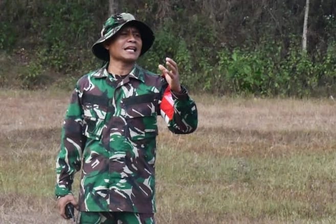 Latihan Menembak, Dankima Rem 081/DSJ Tekankan Konsisten Asah Dan Latih Kemampuan