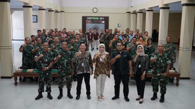 Hadapi Masa Persiapan Pensiun, Prajurit Korem 081/DSJ Terima Pembekalan dari Bank BTPN