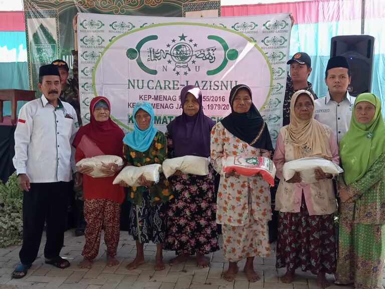 Lagi, NU Care Lazisnu Bungkal Bagikan Paket Pangan