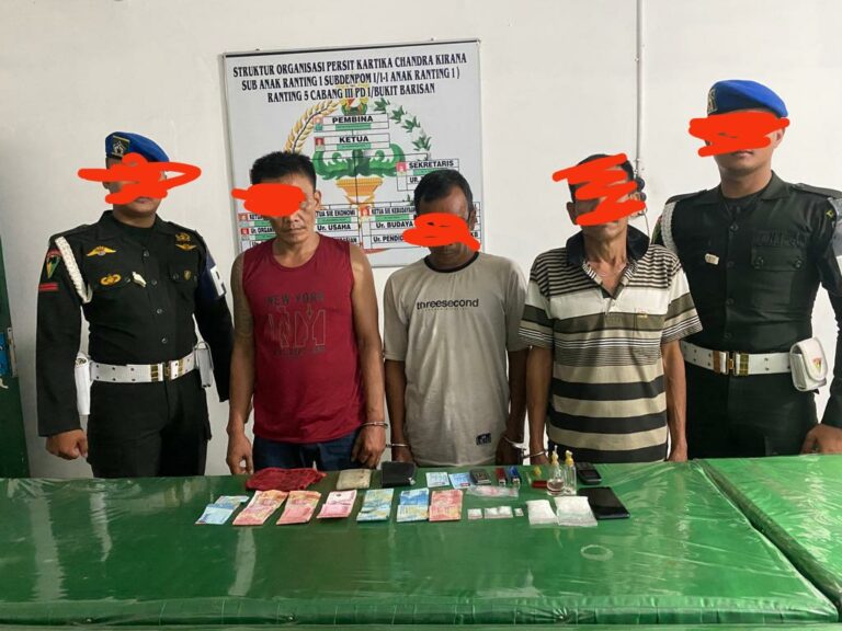 Diketahui Memiliki Sabu, 3 Pria Di Medan Diamankan Aparat