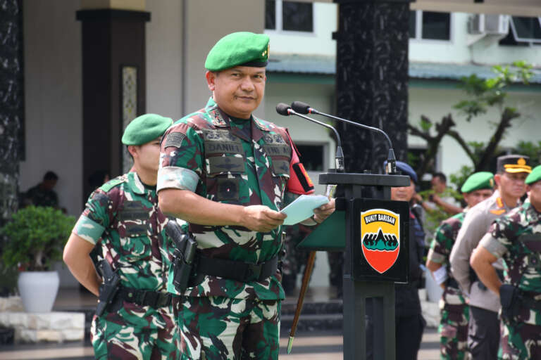 Apel PAM VVIP RI-1, Pangdam I/BB: Jangan Ada Kesalahan Sekecil Apapun!