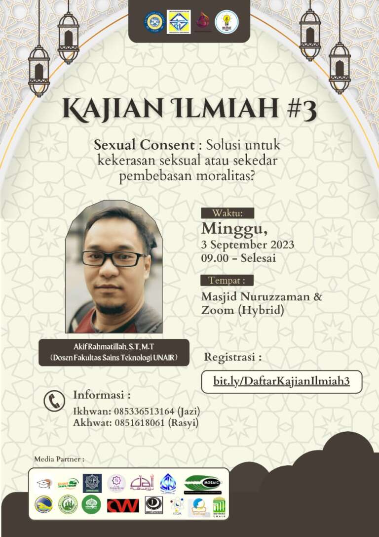 Sikapi Polemik Sexual Consent, Kastrat UKMKI Unair Adakan Kajian Khusus