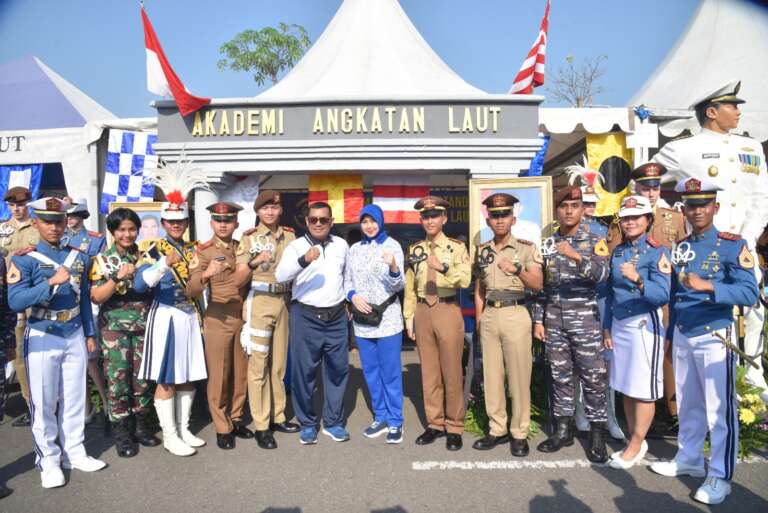 Akademi AL Meriahkan Giat Naval Base Open Day 2023 di Dermaga Ujung Surabaya