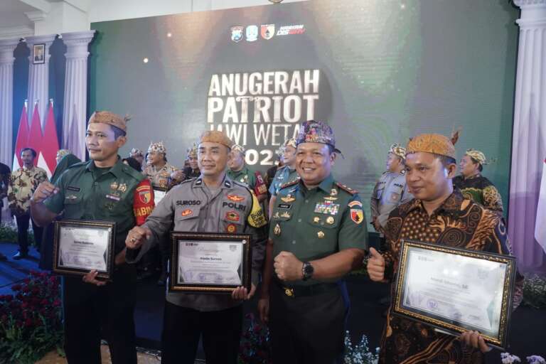 Apresiasi Forkopimda Jawa Timur Terhadap Tiga Pilar Patriot Bangsa