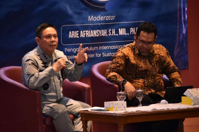 Ke Fakultas Hukum Universitas Indonesia, Kepala Bakamla RI Berikan Kuliah Umum