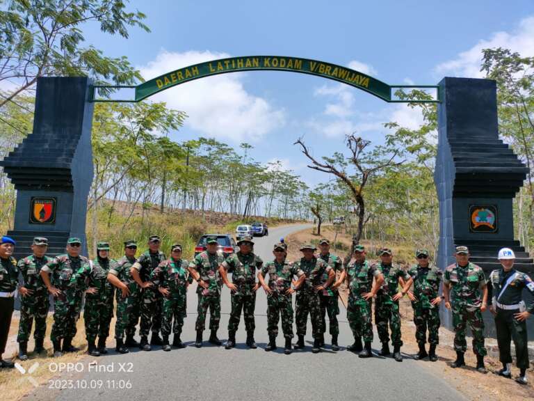 Kunker Ke Tulungagung, Pangdam V/Brawijaya Tinjau Daerah Latihan Dan Proyek Strategis Nasional