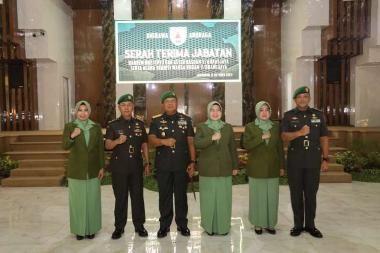 Pimpin Pergantian Danrem 082/CPYJ dan Aster Kasdam Brawijaya, Pangdam: Bagian Pembinaan Personel Untuk Tingkatkan Kinerja!