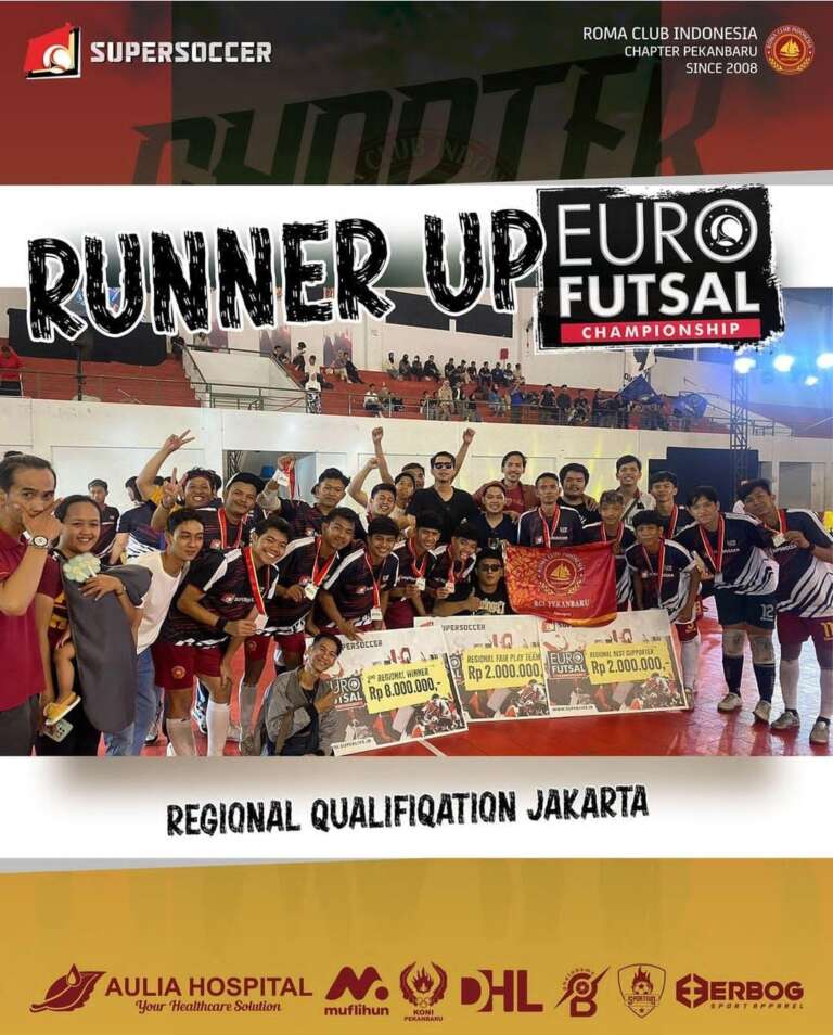 Melaju Ke Grand Final Euro Futsal Championship, RCI Pekanbaru Jadi Satu-satunya Tim Asal Sumatera di Tingkat Nasional
