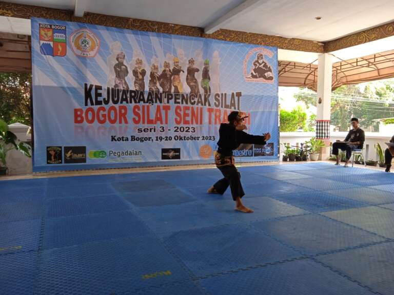 Junjung Sportivitas, Ratusan Pesilat Ikuti Kejuaraan Pencak Silat IPSI Kota Bogor 2023