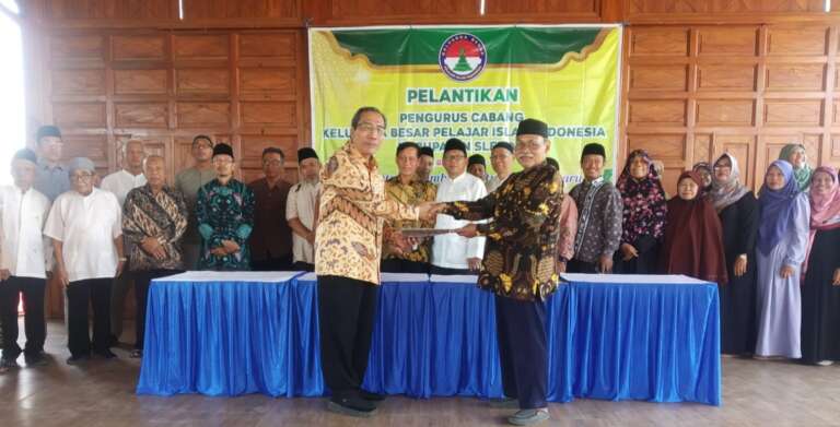 Jaga Nafas Perjuangan dan Kaderisasi PII, Pengurus PW KBPII Jogjabes Lantik PC KBPII Kabupaten Sleman