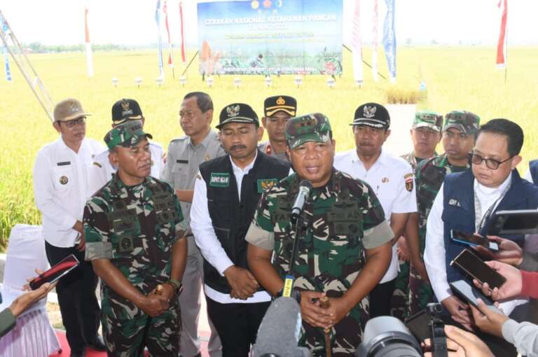 Sekda Jatim Puji Kontribusi TNI Wujudkan Jatim Sebagai Lumbung Padi Nasional