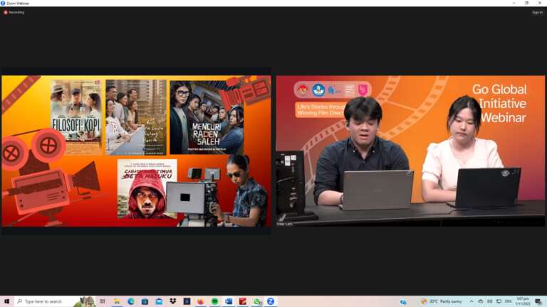 Di Hadapan Mahasiswa Ngee Ann Polytechnic Singapura, Angga Dwimas Sasongko Bicara Karir dan Potensi Industri Film Indonesia