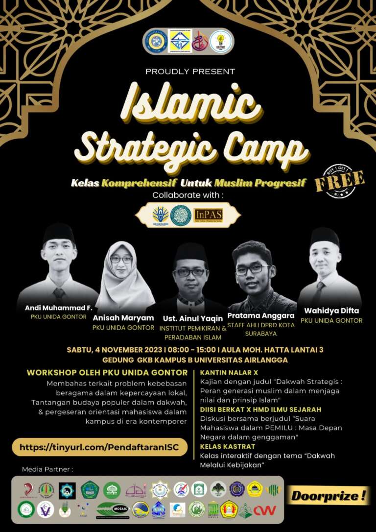 Perkuat Fahaman Isu Pemikiran, UKMKI Unair Adakan Islamic Strategic Camp
