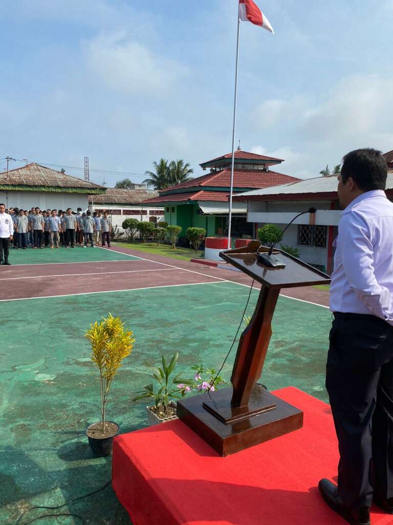 Kenang Jasa Pahlawan, Rutan Rengat Gelar’ Upacara Peringatan Hari Pahlawan 2023