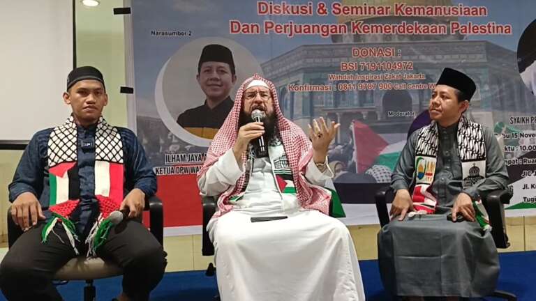 Bahas Kondisi Terkini Al-Aqsha dan Gaza , KITA Palestina Gelar Seminar Kemanusiaan Bersama Syaikh Prof Murawweh Nashar