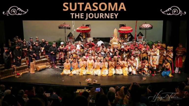 Kolaboratif, Seniman Bali dan Mahasiswa NUS Singapura Pentaskan Tari Drama Tradisional Bali