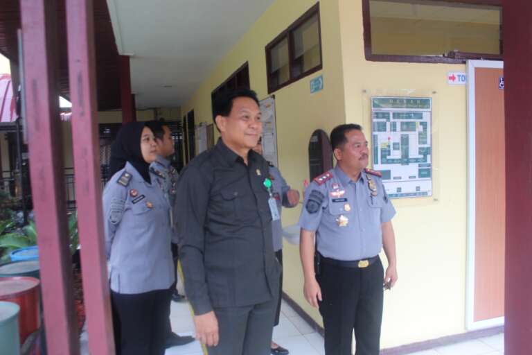 Perkuat Sinergitas Dan Silaturahmi, Rutan Rengat Kunjungi Pengadilan Negeri Rengat