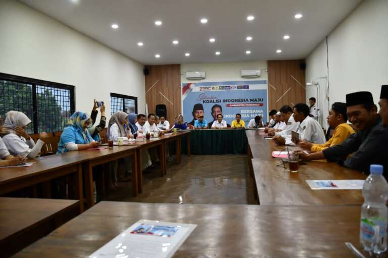 Tancap Gas, Koalisi Indonesia Maju Kabupaten Ponorogo Gelar Rakor Samakan Langkah Pemenangan