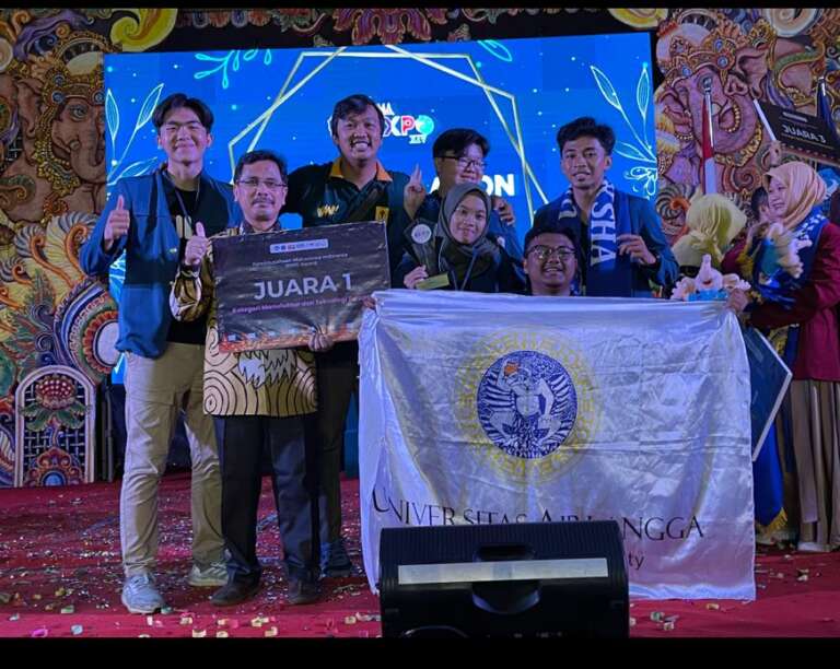 Membanggakan, Singkirkan ITB Hingga UGM Mahasiswa Unair Juarai KMI Expo 2023 Bidang Manufaktur